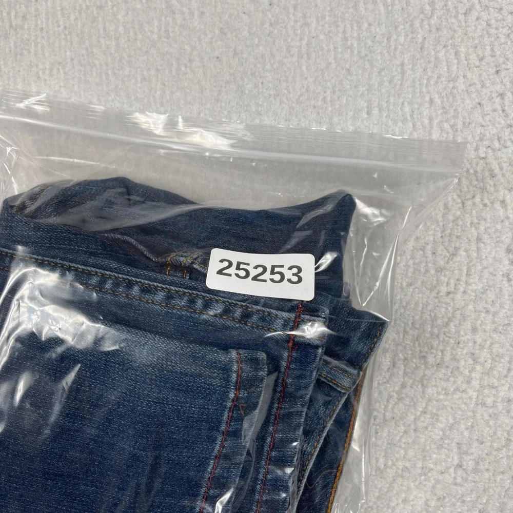 Tommy Bahama Jeans Mens 33x32 Blue Straight Leg Medium Wash Denim Casual Travel